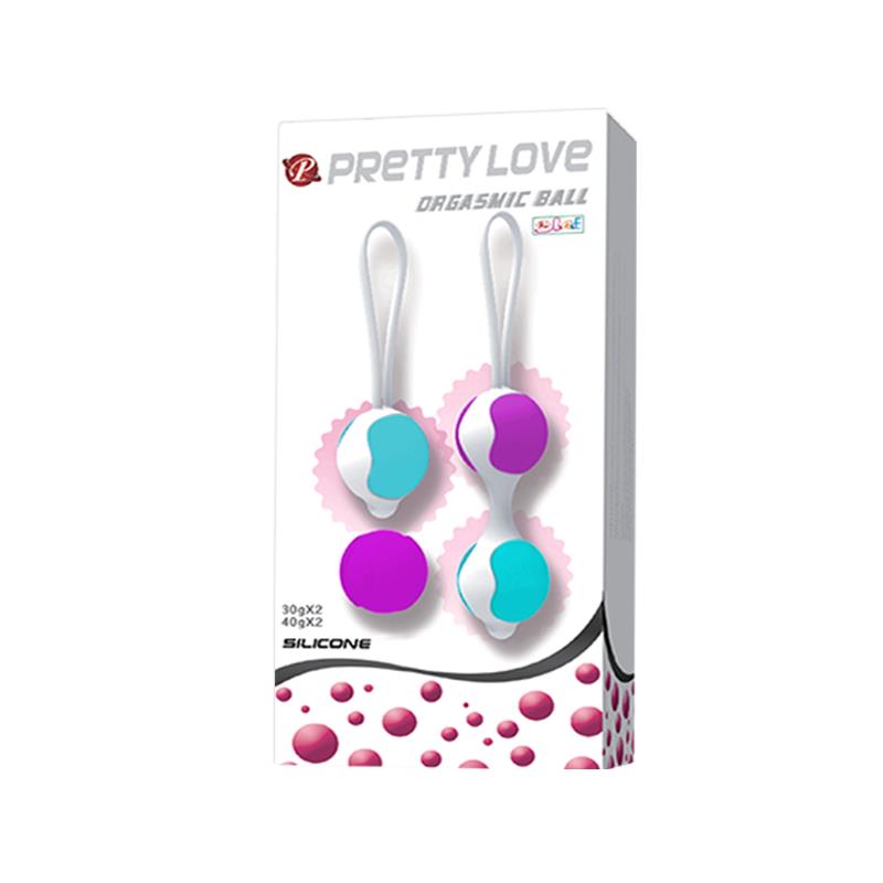 Bolas Kegel Orgasmic Balls Rosa y Azul - Imagen 6