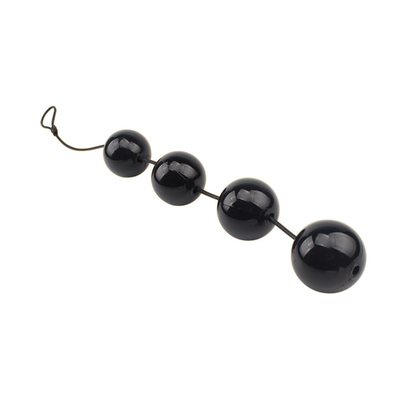 Bolas Vaginales y Anales 65 x 6 cm Negro - Imagen 6