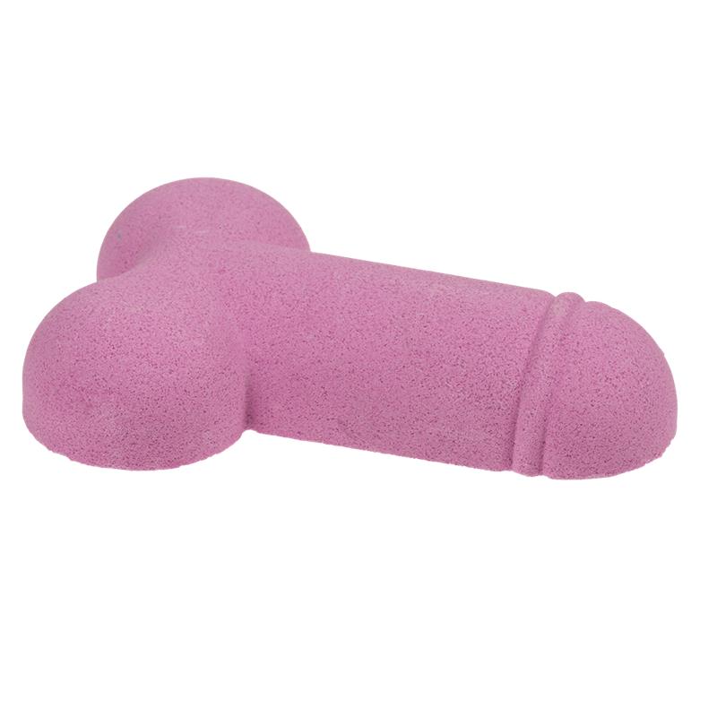 Bomba de Baño Forma de Pene Olor Fresa - Imagen 4