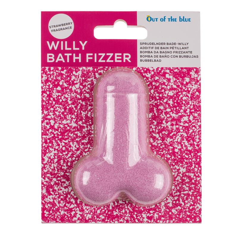Bomba de Baño Forma de Pene Olor Fresa - Imagen 5