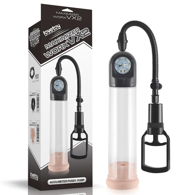 Bomba para el Pene con Válvula de Presión Maximizer Worx VX2 Vagina - Imagen 8