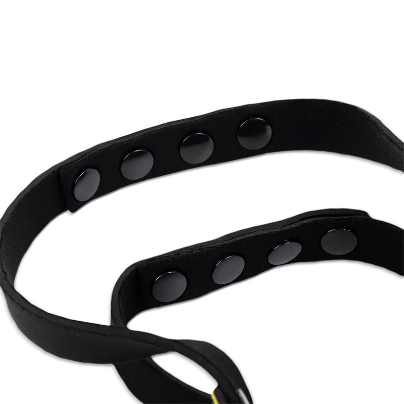 Bozal de Perro de Neopreno Desmontable Ajustable Negro - Imagen 10