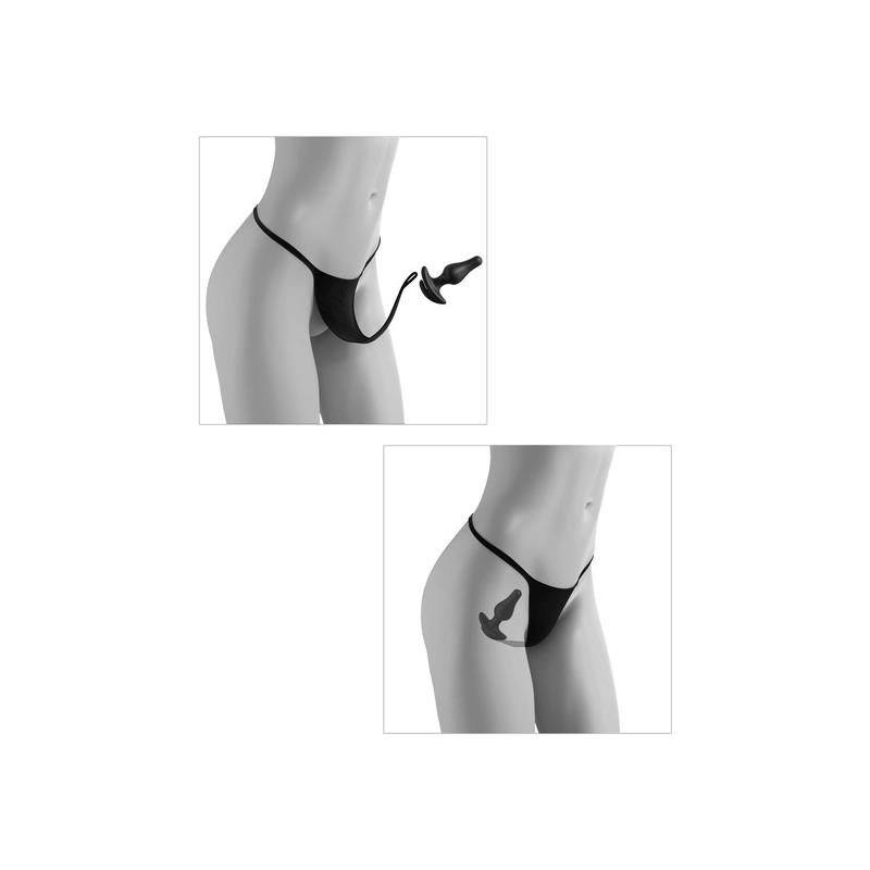 Braguita con Plug Anal Talla Única S-L - Imagen 4