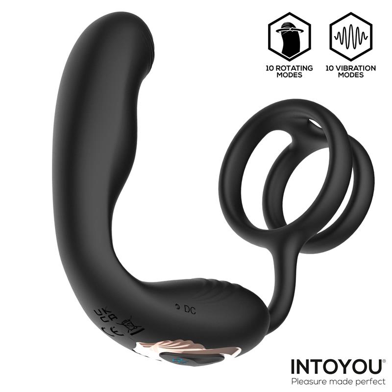 Bruce Masajeador Prostático 360º y Doble Anillo con Vibración - Imagen 6