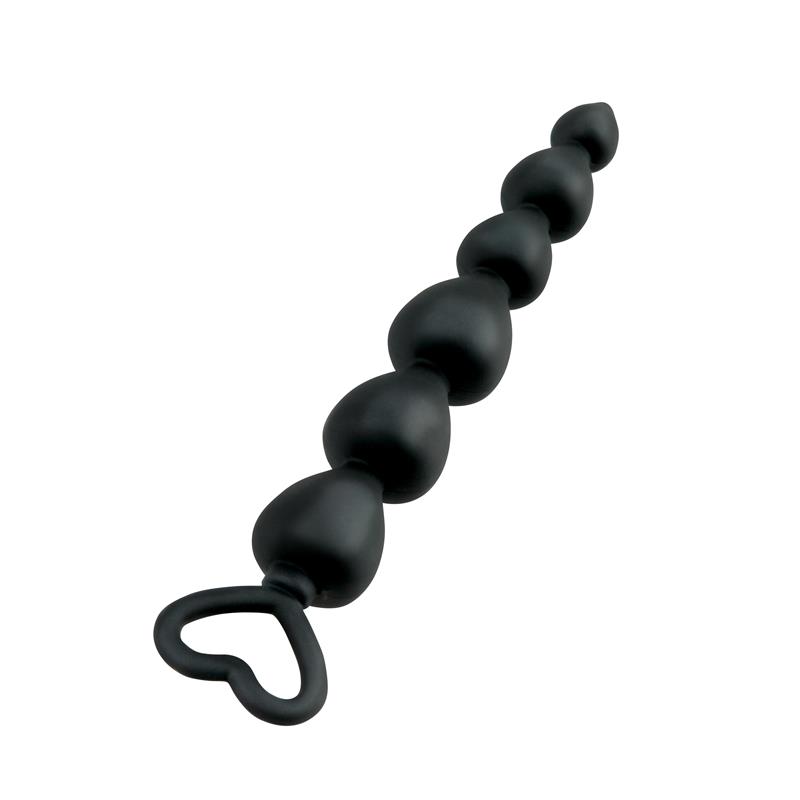Cadena Anal Elite Lovers Beads Negro - Imagen 2