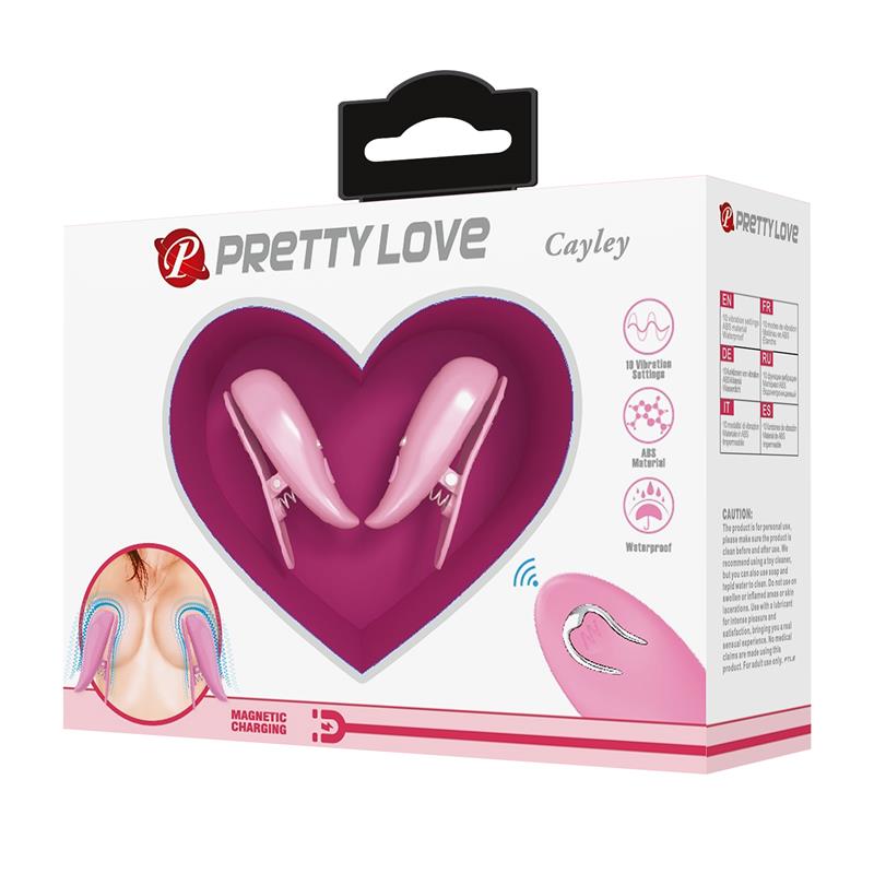 Cailey Pinzas para Pezones con Vibración y Control Remoto - Imagen 10