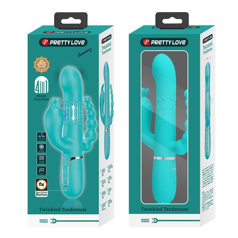 Cammy Vibrador con Bolas Rotadoras y Cadena Anal - Imagen 11