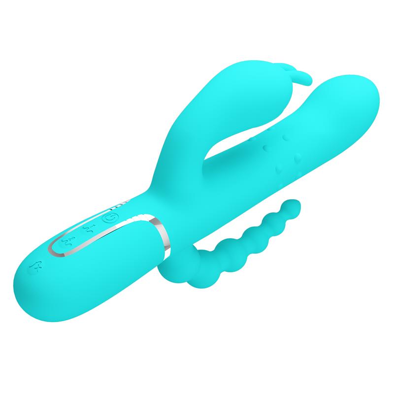 Cammy Vibrador con Bolas Rotadoras y Cadena Anal - Imagen 4