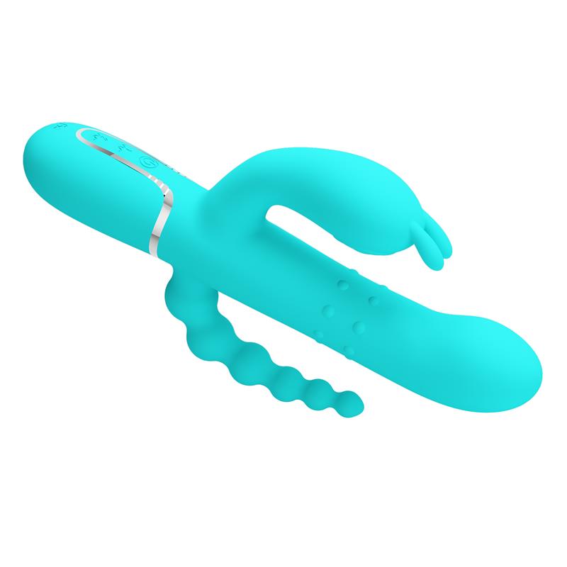 Cammy Vibrador con Bolas Rotadoras y Cadena Anal - Imagen 5
