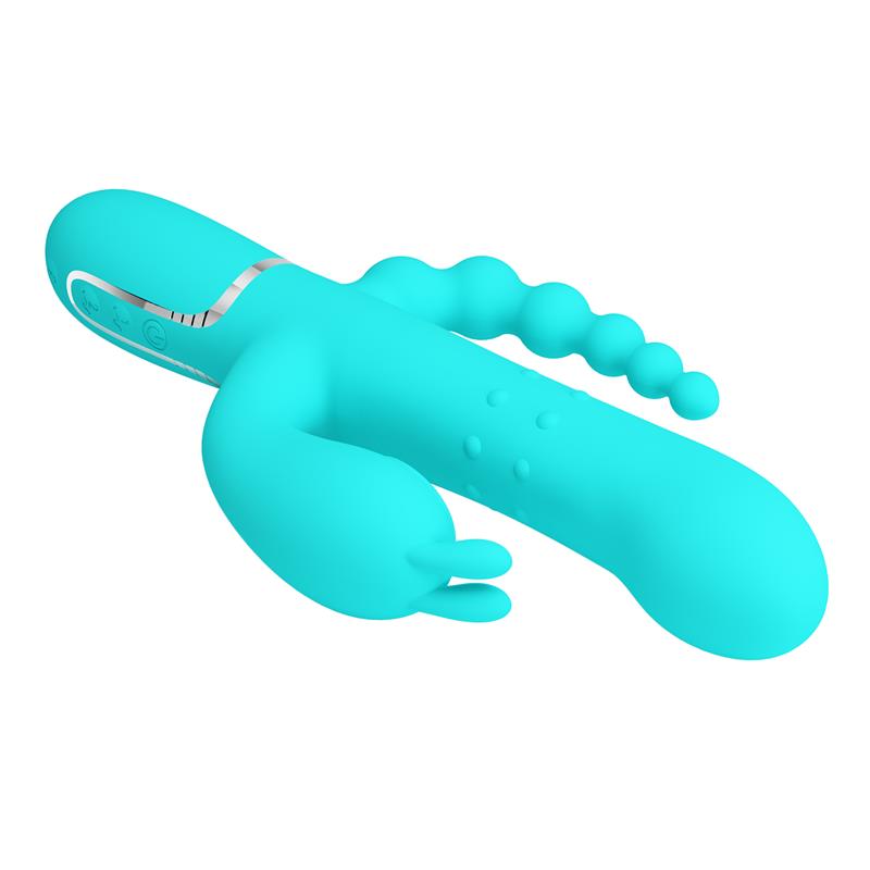 Cammy Vibrador con Bolas Rotadoras y Cadena Anal - Imagen 7