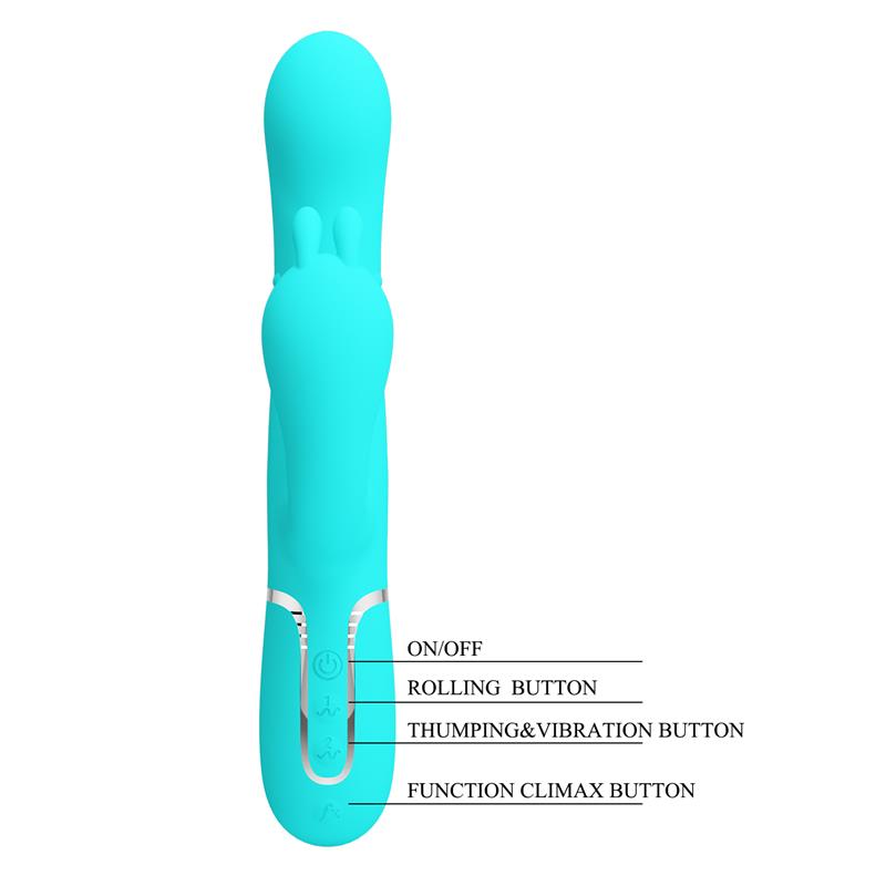 Cammy Vibrador con Bolas Rotadoras y Cadena Anal - Imagen 8