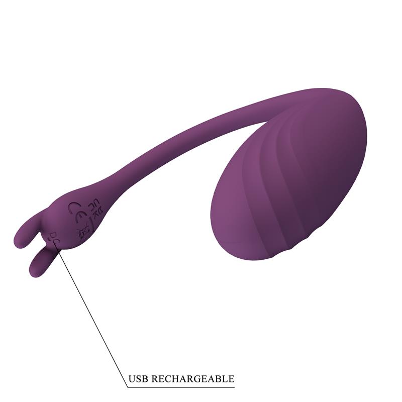 Catalina Huevo Vibrador con APP Púrpura - Imagen 19