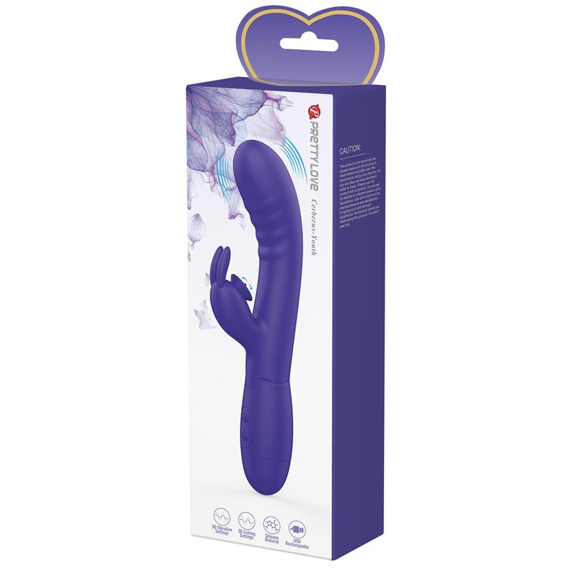 Cerberus Youth Vibrador con Lengua - Imagen 11