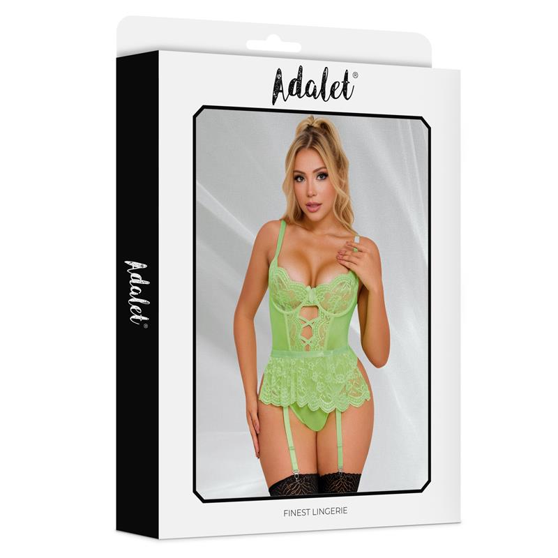 Clara Teddy Verde Neón - Imagen 3