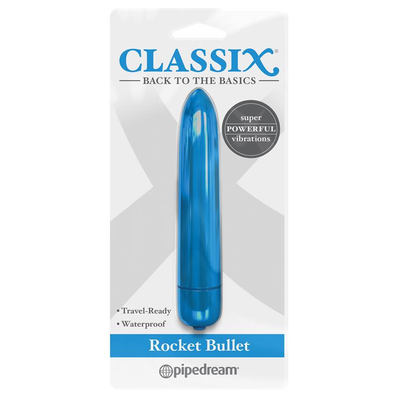 Classix Bala Vibradora Rocket Azul - Imagen 2