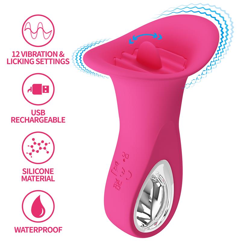 Clyde Vibrador Oral con Lengua - Imagen 2