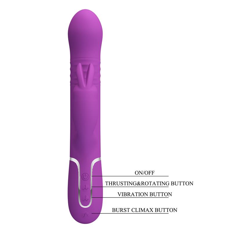 Coale Vibrador con Bolas Rotatorias y Up and Down - Imagen 8