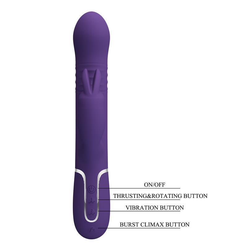 Coale Vibrador con Thursting y Bolas Rotatorias - Imagen 7