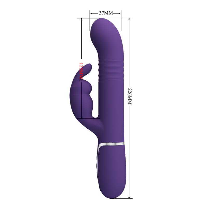 Coale Vibrador con Thursting y Bolas Rotatorias - Imagen 9