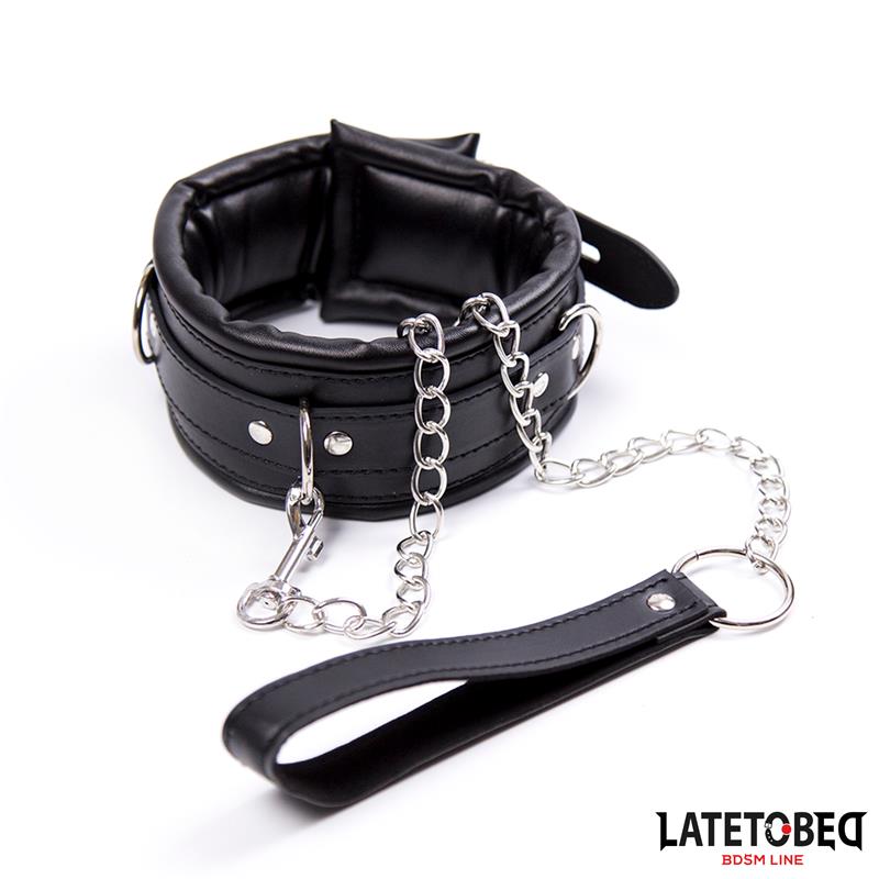 Collar Acolchado Grande con Correa - Imagen 2