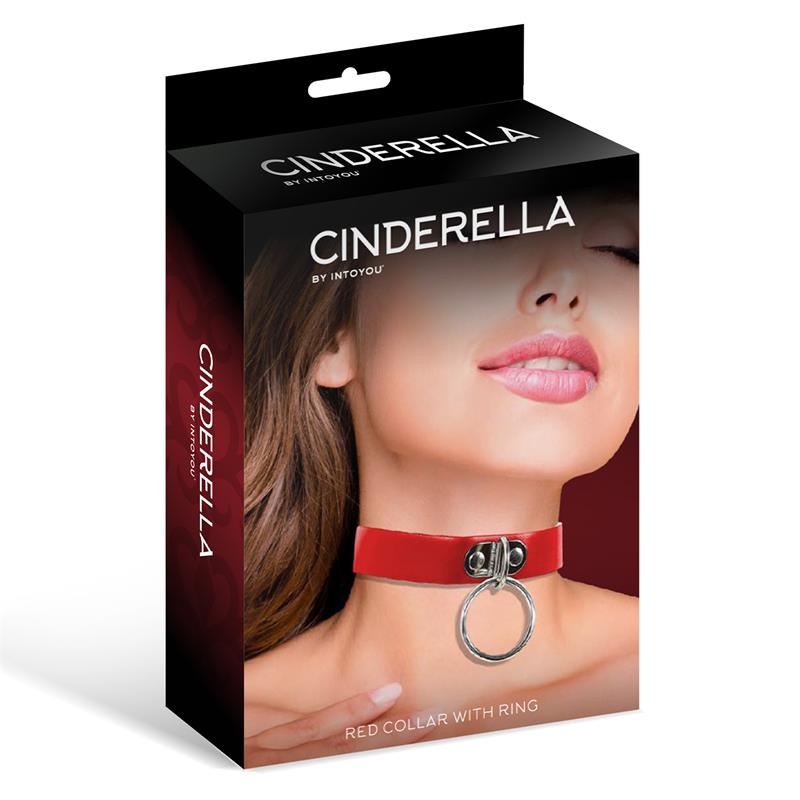 Collar con Aro Cuero Vegano Talla Única - Imagen 3