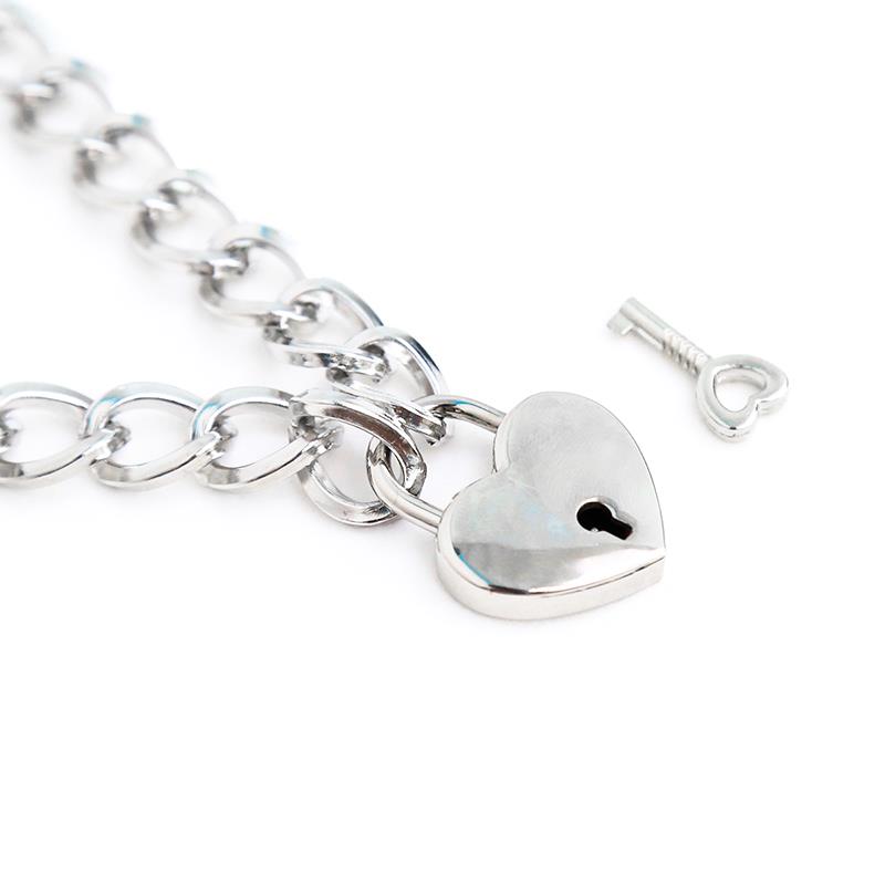 Collar con Candado Metal Talla M 44 cm - Imagen 2