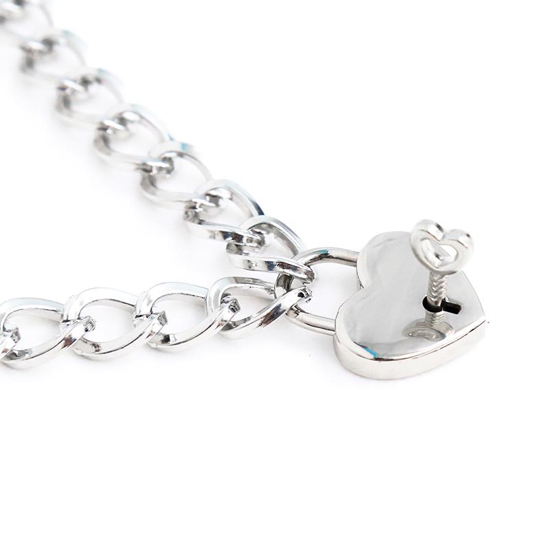 Collar con Candado Metal Talla M 44 cm - Imagen 4
