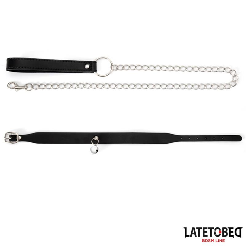 Collar con Cascabel y Correa - Imagen 9