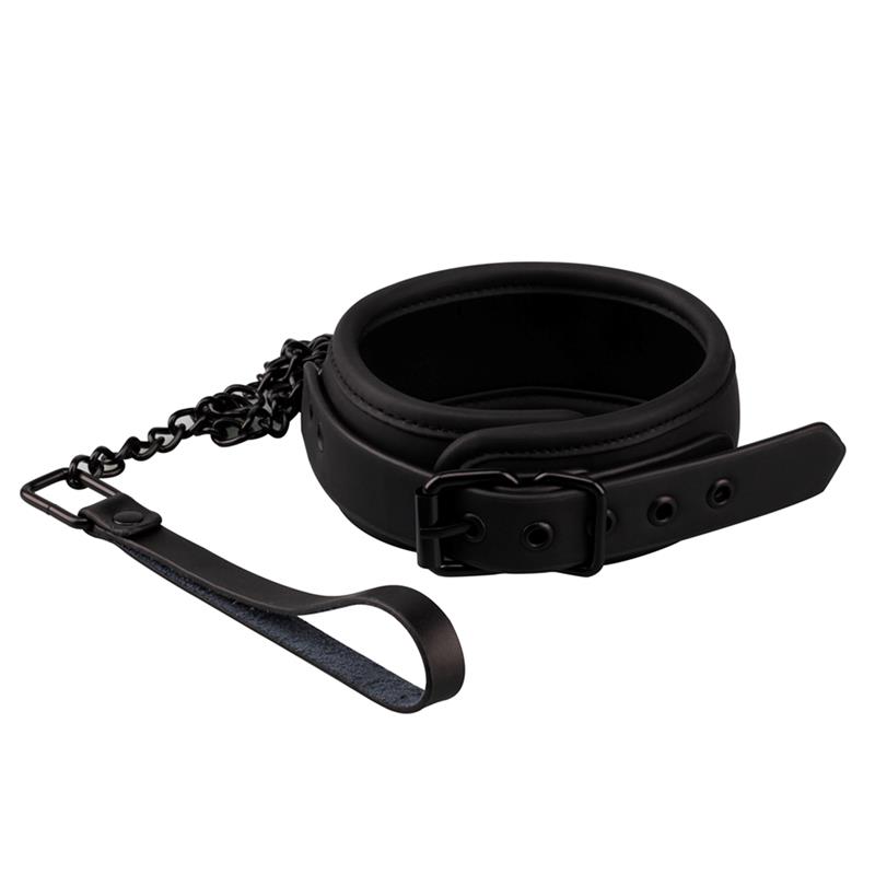 Collar con Correa Cuero Vegano - Imagen 3