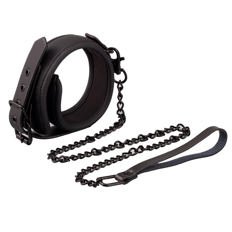 Collar con Correa Cuero Vegano - Imagen 4