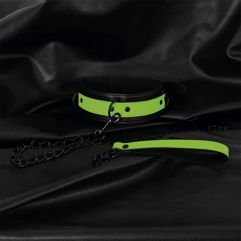 Collar con Correa que Brilla en la Oscuridad - Imagen 2