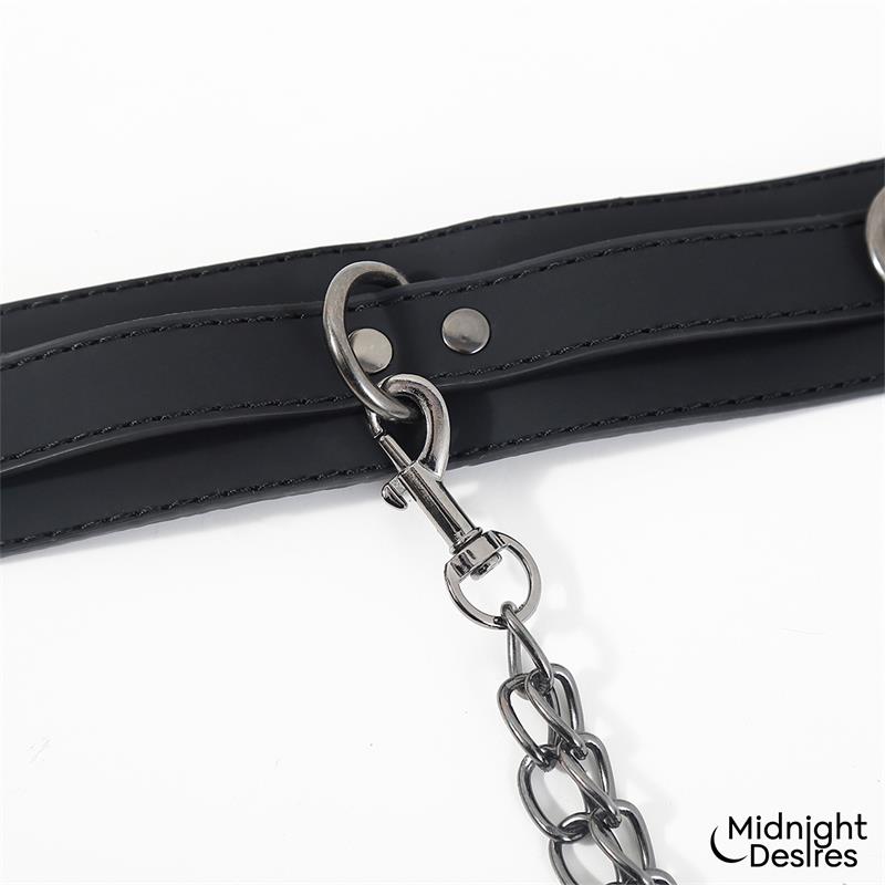 Collar con Esposas para Tobillos con Cadena - Imagen 6