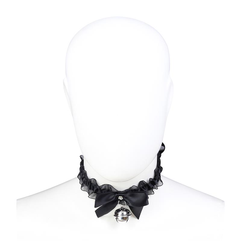 Collar con Lazo, Cascabel y Encaje - Imagen 6