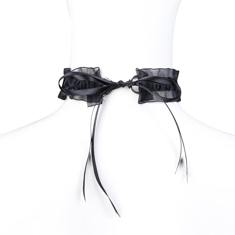 Collar con Lazo, Cascabel y Encaje - Imagen 8