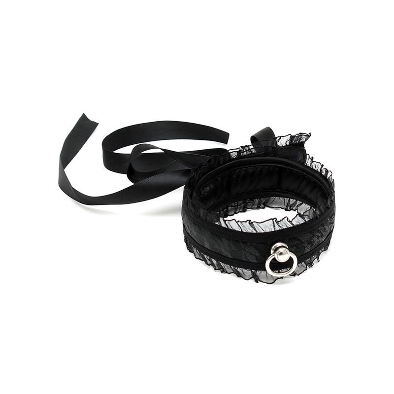 Collar de Satén Negro - Imagen 2
