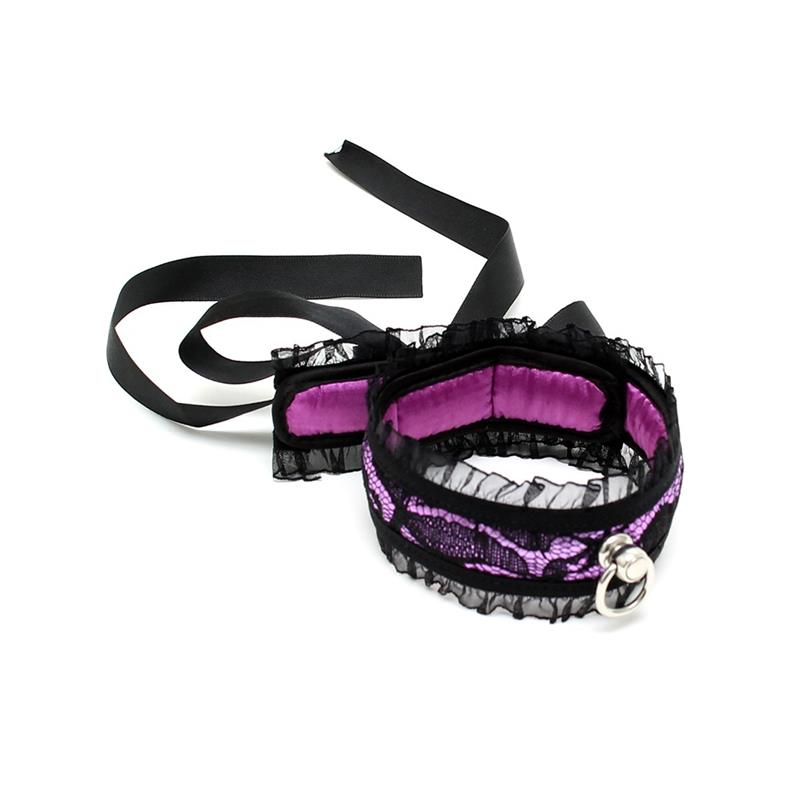Collar de Satén Purpura - Imagen 2