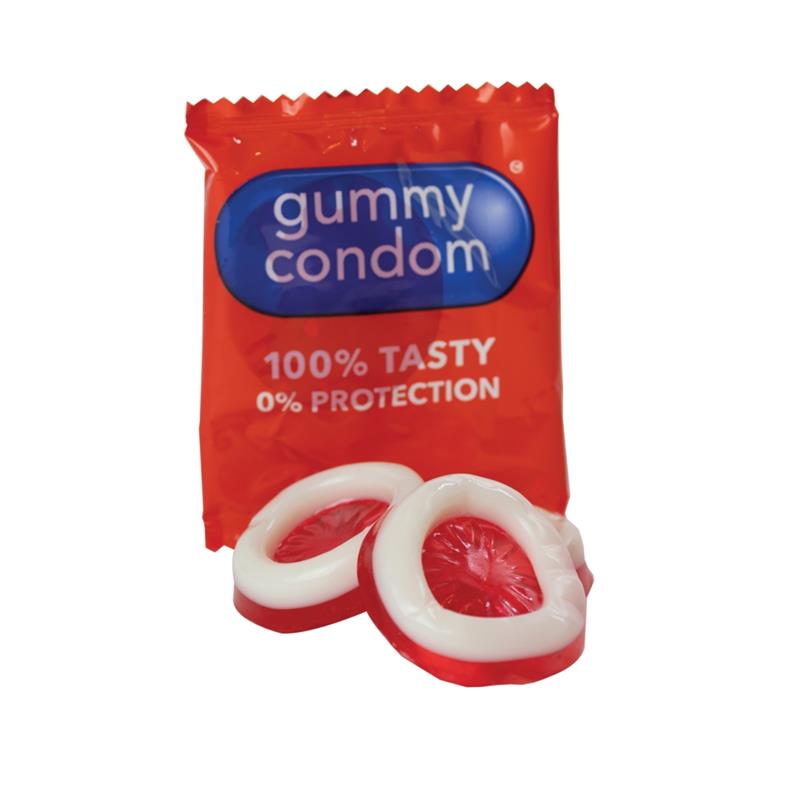 Condones de Gominola Fresa y Crema - Imagen 2