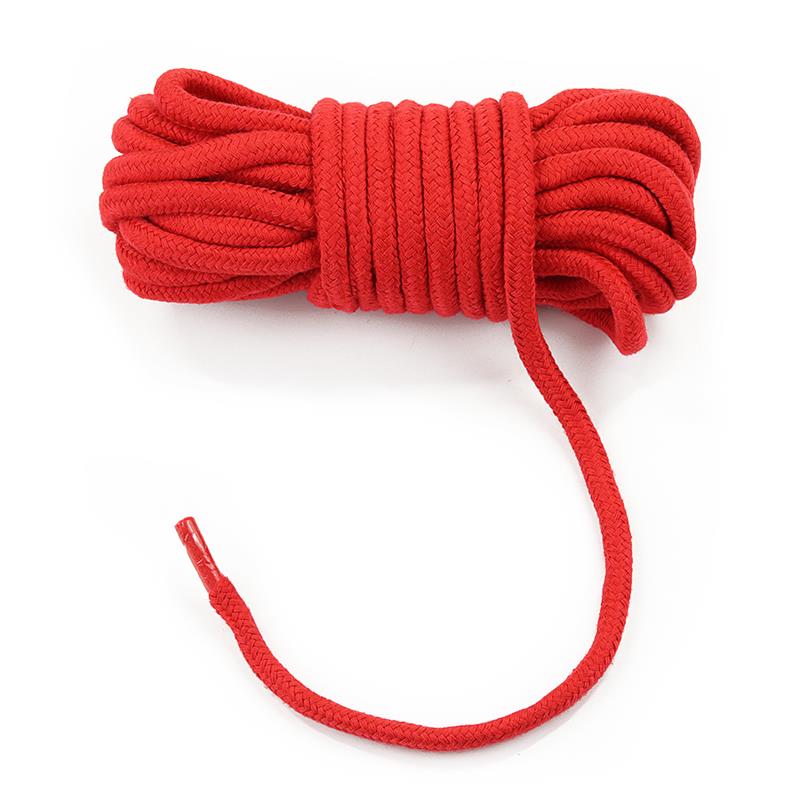 Cuerda Bondage Suave Rojo - Imagen 3