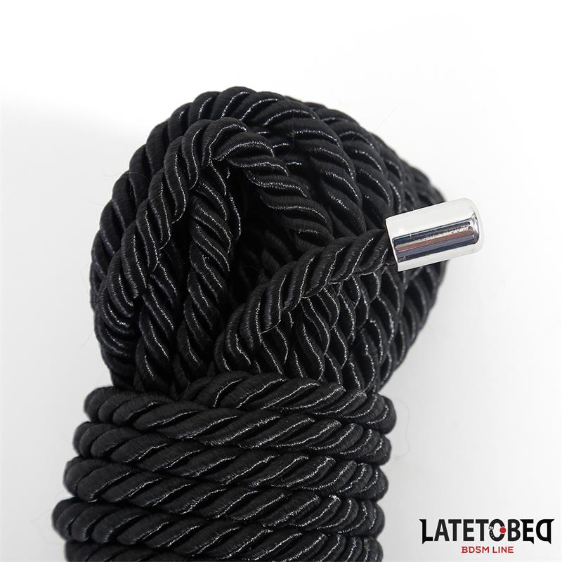 Cuerda de Bondage 10m Negro - Imagen 2