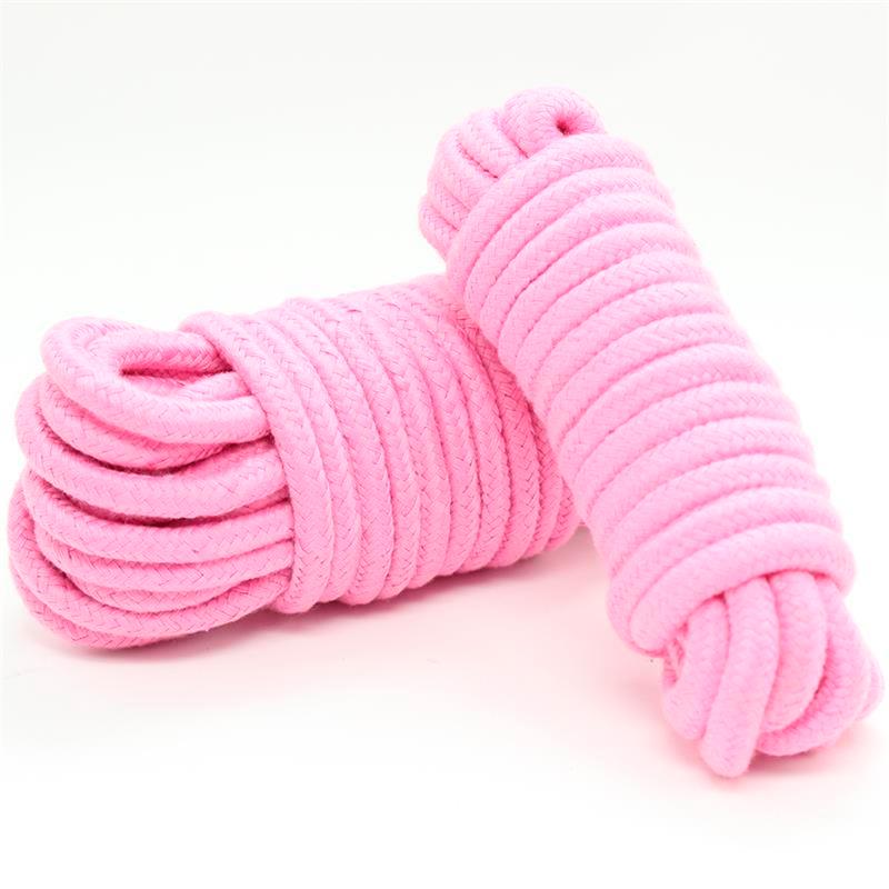 Cuerda de Bondage de Algodón 5 m Rosa - Imagen 2