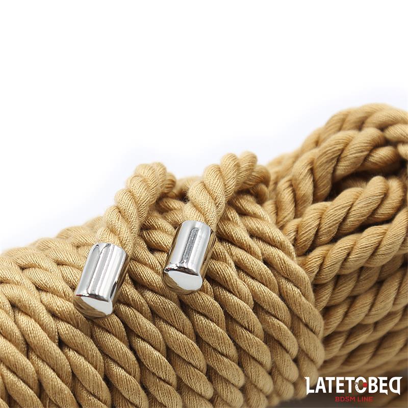 Cuerda de Bondage Detalles Metálicos 10m - Imagen 3