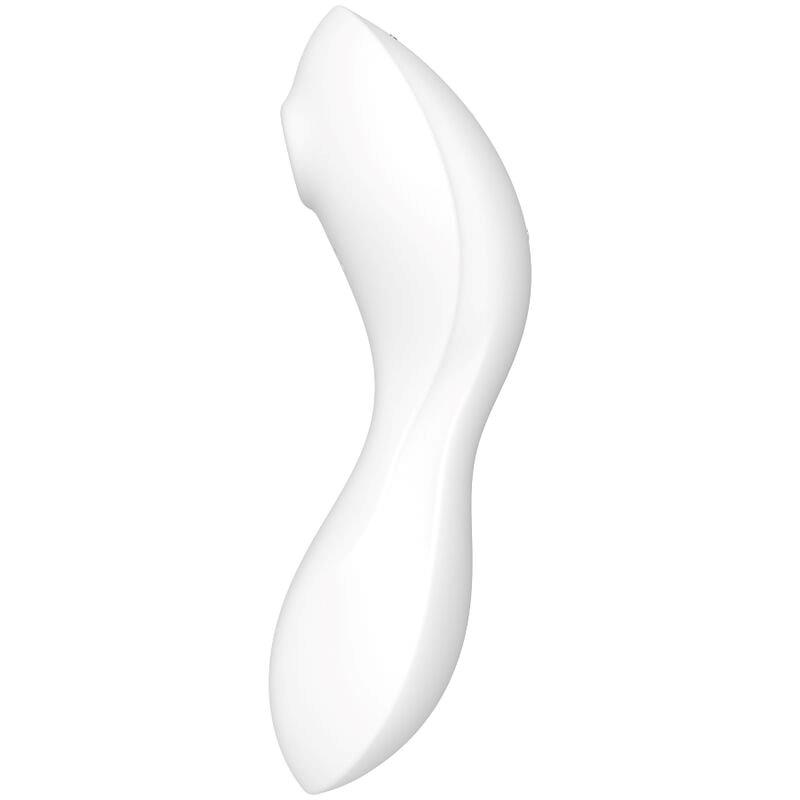 Curvy Trinity 5 con APP Satisfyer Connect Blanco - Imagen 2