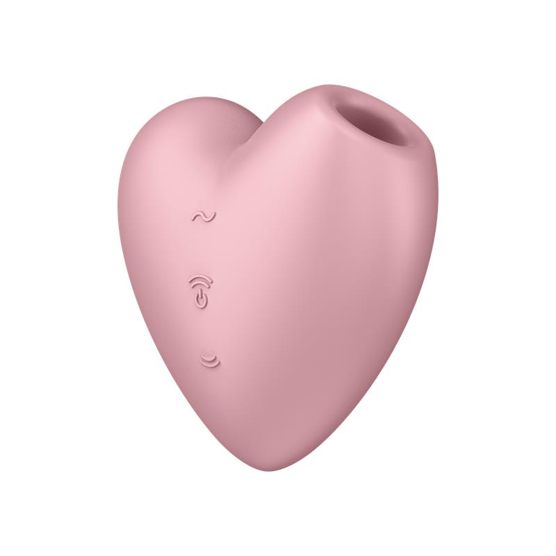 Cutie Heart Succionador de Clítoris y Vibración Rosa - Imagen 2