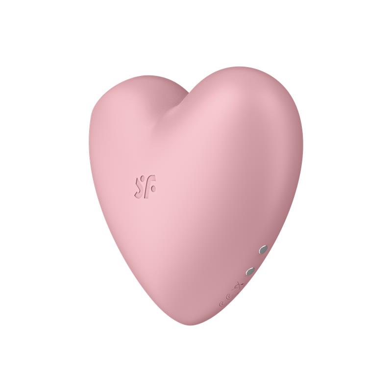 Cutie Heart Succionador de Clítoris y Vibración Rosa - Imagen 5