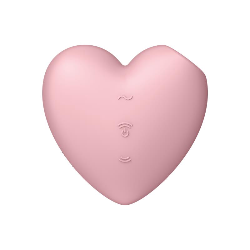 Cutie Heart Succionador de Clítoris y Vibración Rosa - Imagen 6