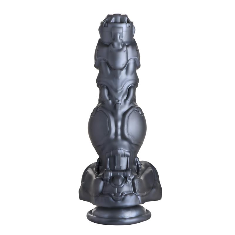 Cyborg Cock Dildo Metal con Thrusting y Vibración - Imagen 5