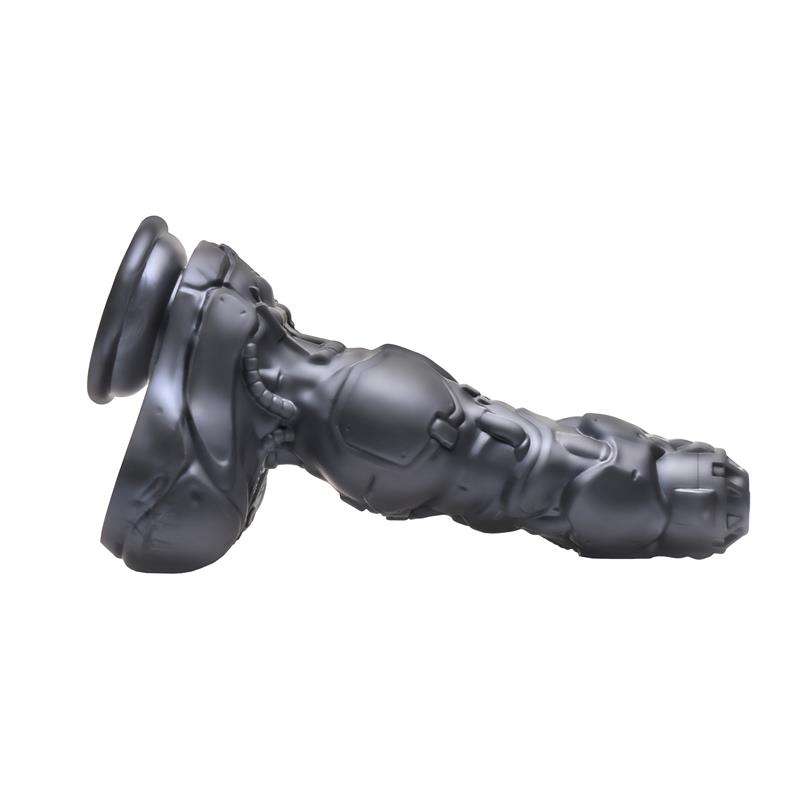 Cyborg Cock Dildo Metal con Thrusting y Vibración - Imagen 6