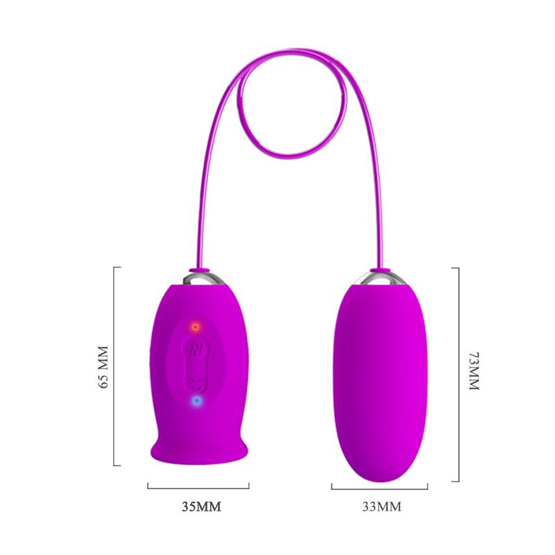 Daisy Huevo Vibrador y Estimulador con Lengua - Imagen 7