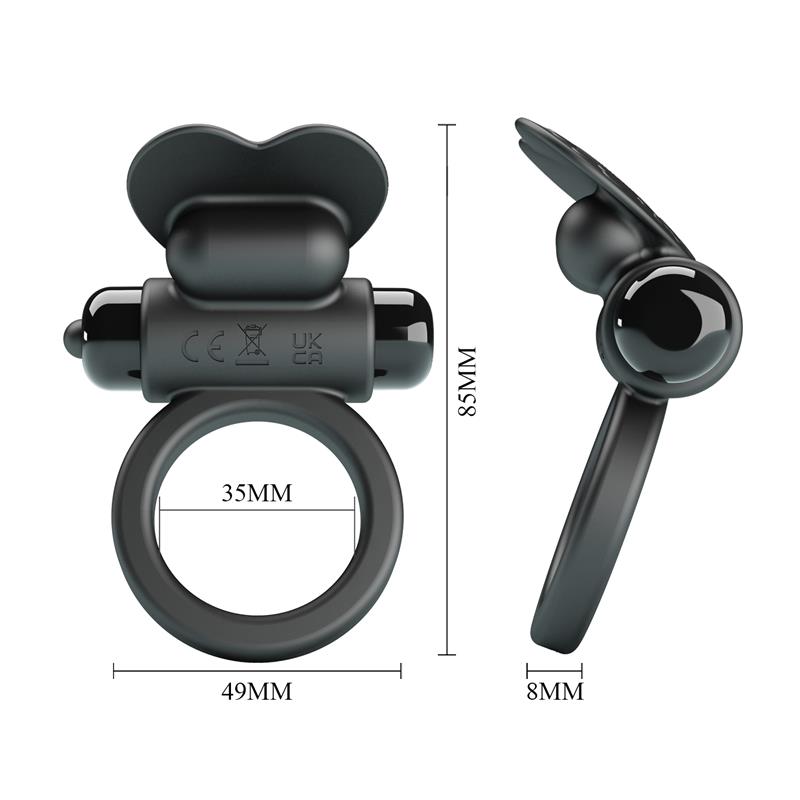 Debonaire Anillo para el Pene con Vibración - Imagen 9