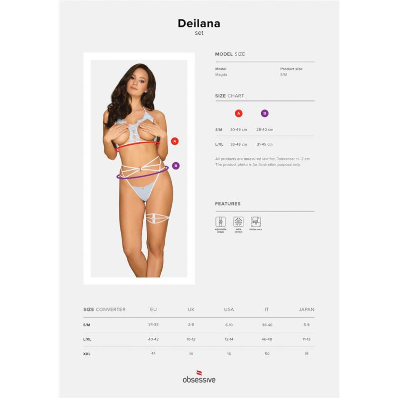 Deilana Set con Sujetador Abierto - Imagen 3